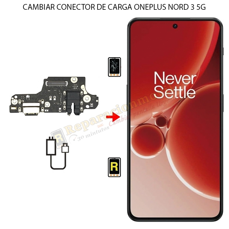 Cambiar Conector de Carga OnePlus Nord 3 5G