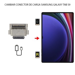 Cambiar Conector De Carga Samsung Galaxy Tab S9