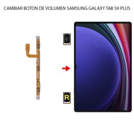 Cambiar Botón De Volumen Samsung Galaxy Tab S9 Plus