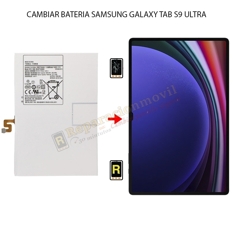 Cambiar Batería Samsung Galaxy Tab S9 Ultra