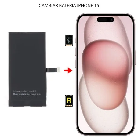 Cambiar Batería iPhone 15