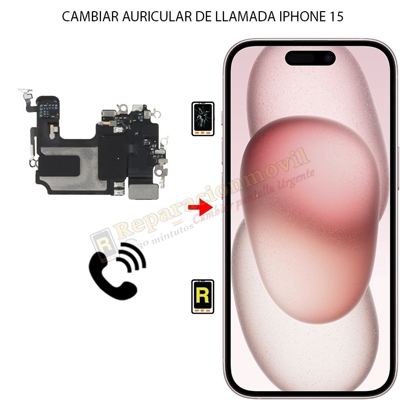 Cambiar Auricular de Llamada iPhone 15