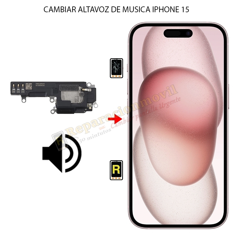 Cambiar Altavoz de Música iPhone 15