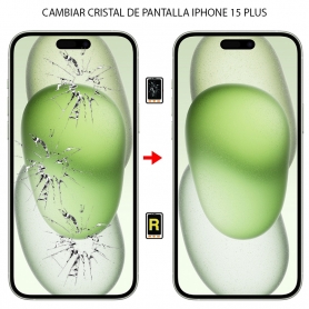 Cambiar Cristal de Pantalla iPhone 15 Plus
