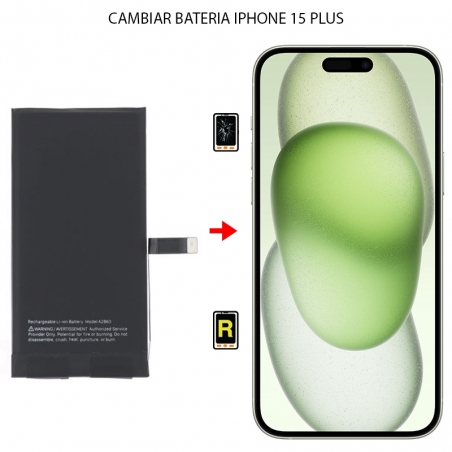 Cambiar Batería iPhone 15 Plus