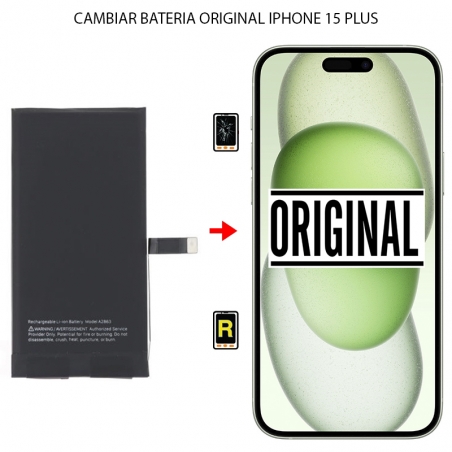 Cambiar Batería iPhone 15 Plus Original