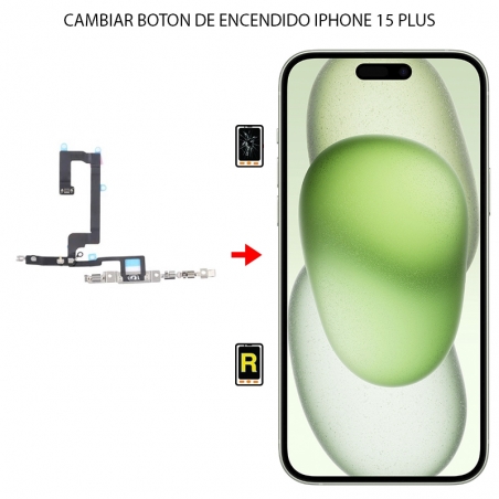 Cambiar Botón de Encendido iPhone 15 Plus