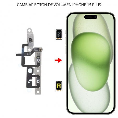 Cambiar Botón de Volumen iPhone 15 Plus