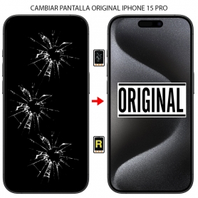 Cambiar Pantalla iPhone 15 Pro Original