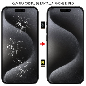 Cambiar Cristal de Pantalla iPhone 15 Pro