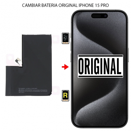 Cambiar Batería iPhone 15 Pro Original