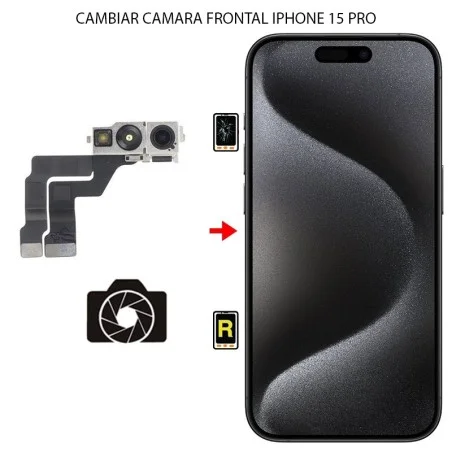 Cambiar Cámara Frontal iPhone 15 Pro