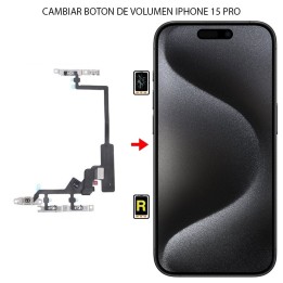 Cambiar Botón de Volumen iPhone 15 Pro
