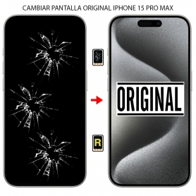 Cambiar Pantalla iPhone 15 Pro Max Original