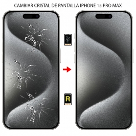 Cambiar Cristal de Pantalla iPhone 15 Pro Max