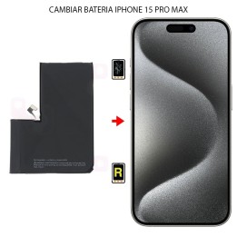 Cambiar Batería iPhone 15 Pro Max