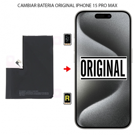Cambiar Batería iPhone 15 Pro Max Original
