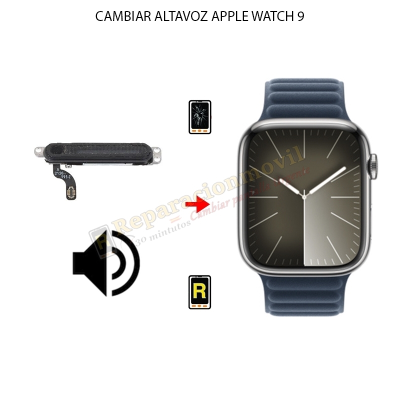 Cambiar Altavoz Apple Watch 9