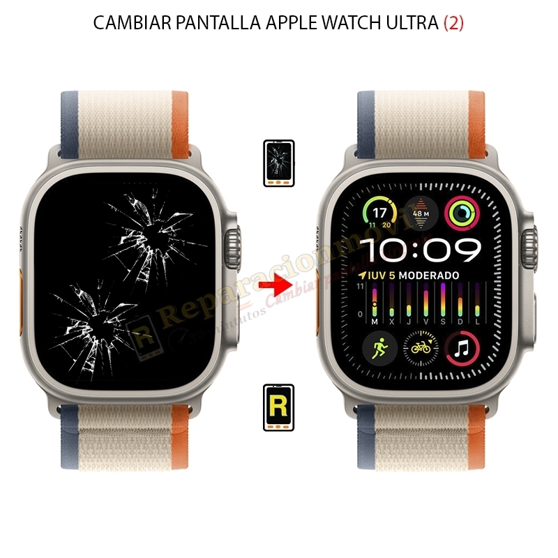 Cambiar Pantalla Apple Watch Ultra 2