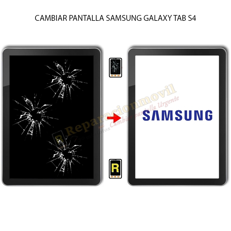Cambiar Pantalla Samsung Galaxy Tab S4