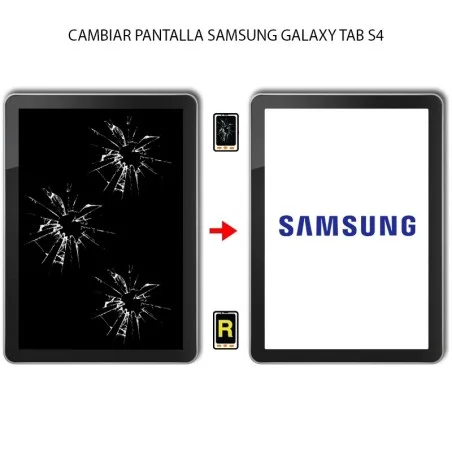 Cambiar Pantalla Samsung Galaxy Tab S4