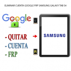Eliminar Contraseña y Cuenta Google Samsung Galaxy Tab S4