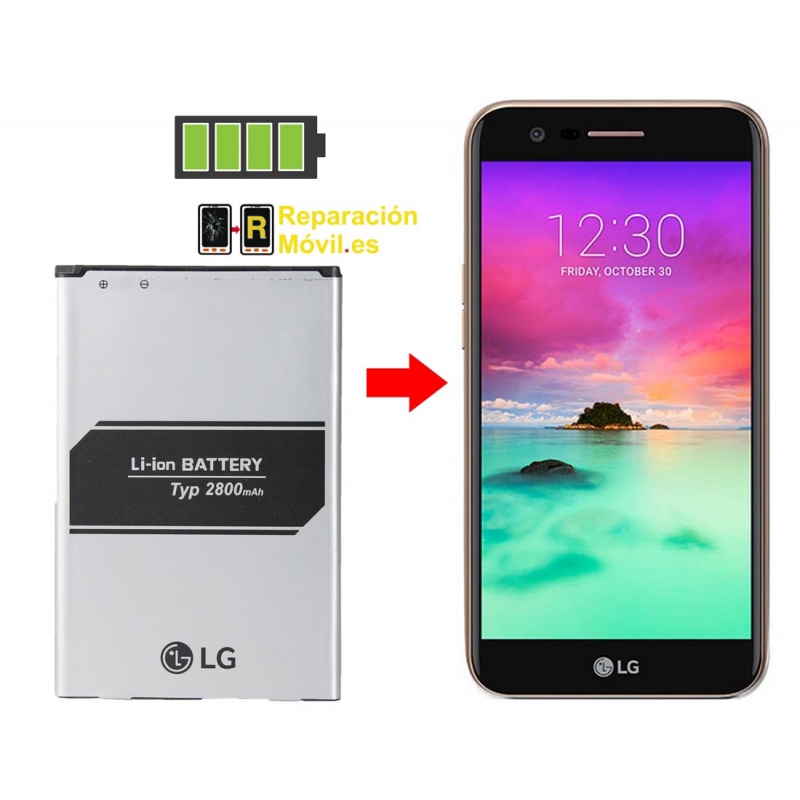 Cambiar Batería LG K10 2017