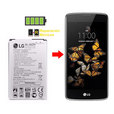 Cambiar Batería LG K8