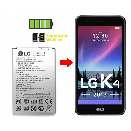 Cambiar Batería LG K4 2017