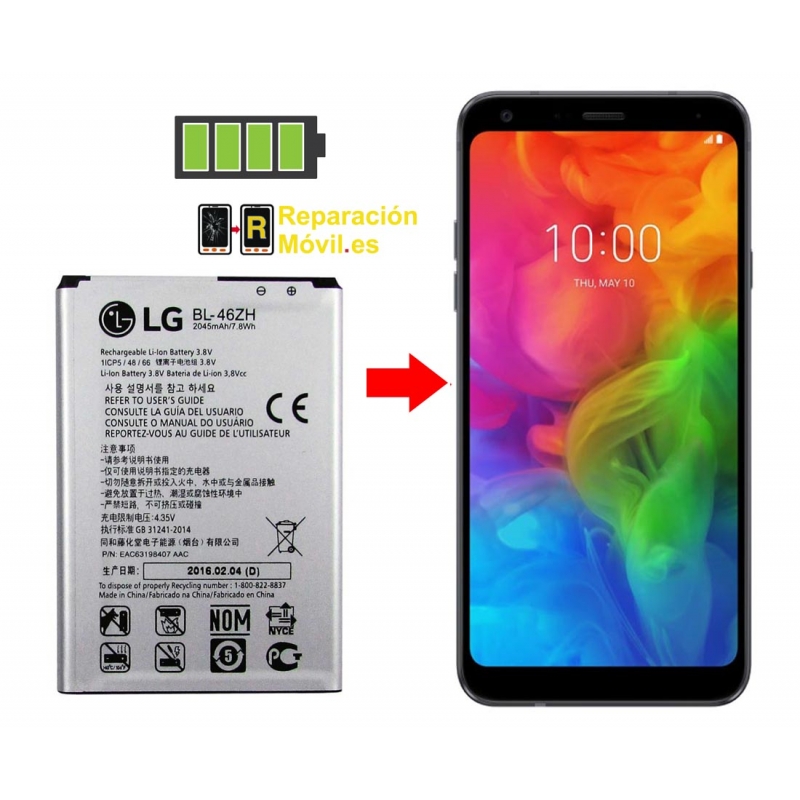 Cambiar Batería LG Q7