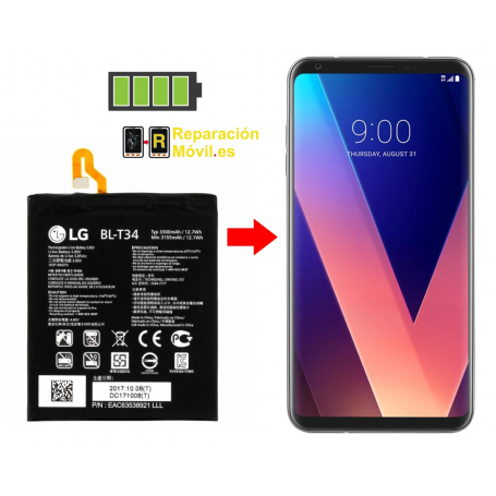 Cambiar Batería LG V30