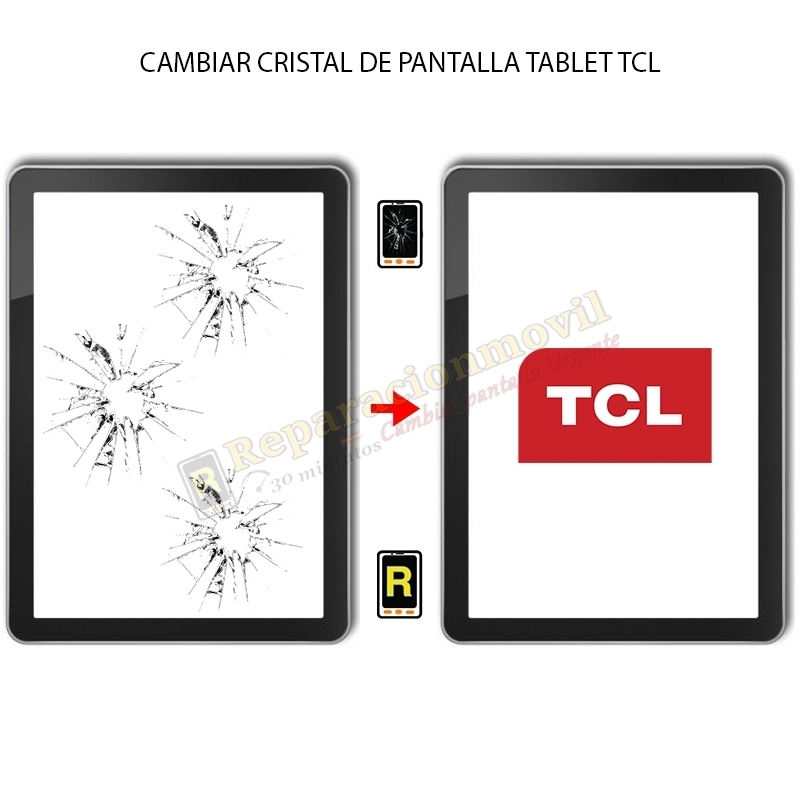 Cambiar Cristal De Pantalla TCL Tab 10