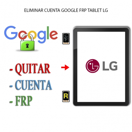 Eliminar Contraseña y Cuenta Google LG G Pad X 10.1
