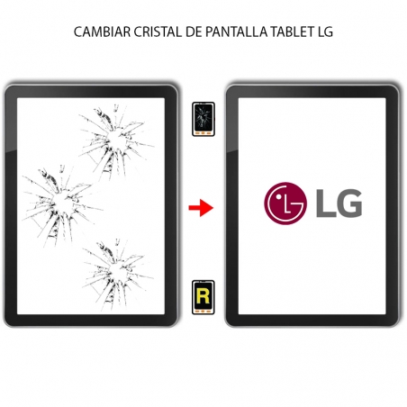 Cambiar Cristal De Pantalla LG G Pad II 10.1