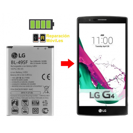 Cambiar Batería LG G4