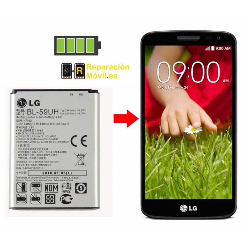 Cambiar Batería LG G2 MINI