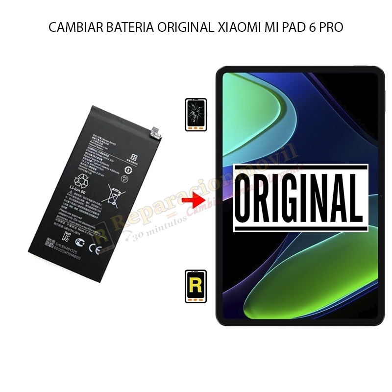 Cambiar Batería Original Xiaomi Mi Pad 6 Pro