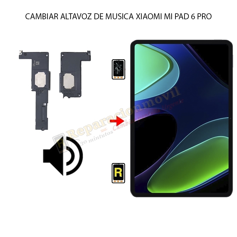 Cambiar Altavoz De Música Xiaomi Mi Pad 6 Pro
