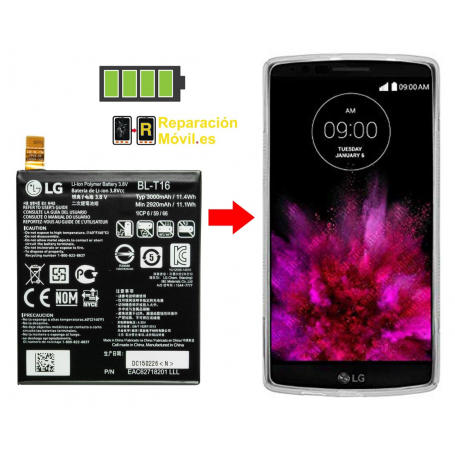 Cambiar Batería LG G FLEX 2