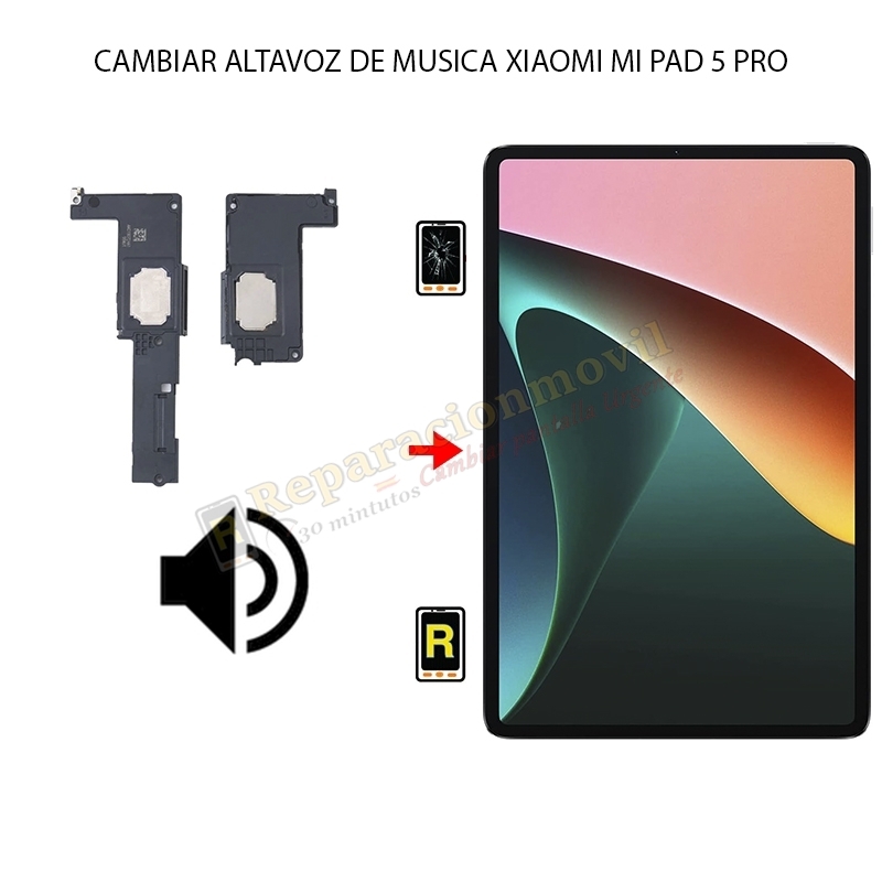 Cambiar Altavoz De Música Xiaomi Mi Pad 5 Pro