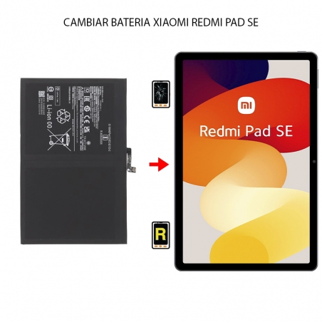 Cambiar Batería Xiaomi Redmi Pad SE