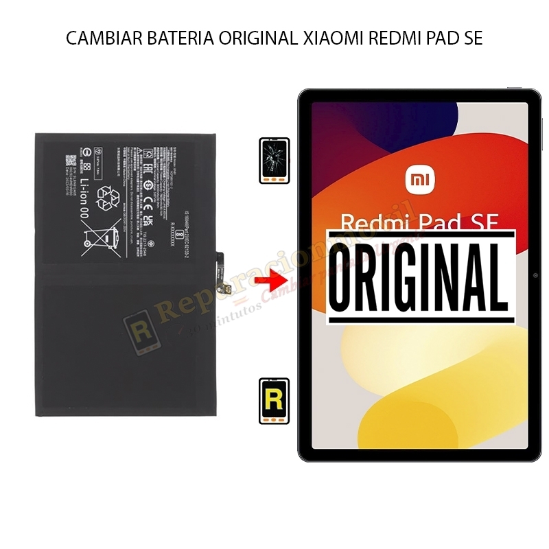 Cambiar Batería Original Xiaomi Redmi Pad SE