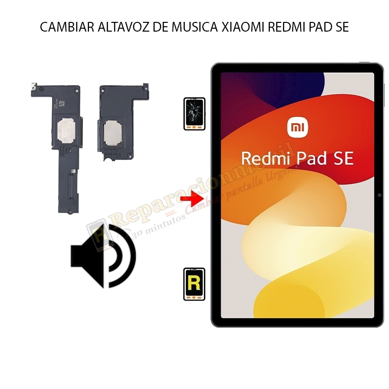Cambiar Altavoz De Música Xiaomi Redmi Pad SE