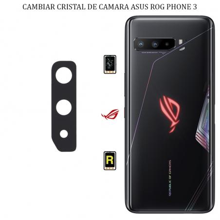 Cambiar Cristal Cámara Trasera Asus ROG Phone 3