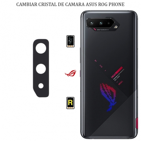 Cambiar Cristal Cámara Trasera Asus ROG Phone 5S Pro