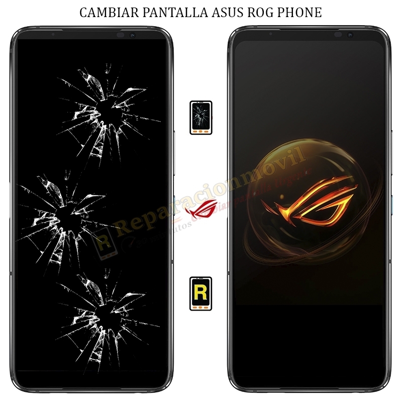 Cambiar Pantalla Asus ROG Phone 5 Ultimate