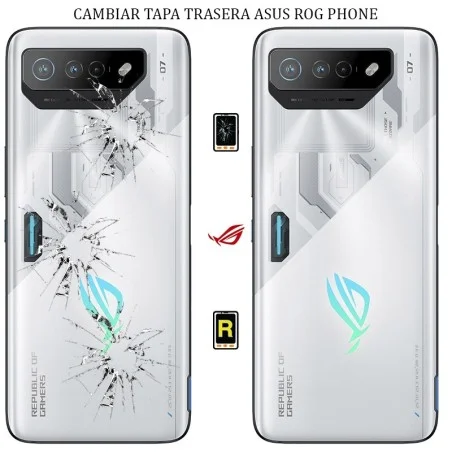 Cambiar Tapa Trasera Asus ROG Phone 7