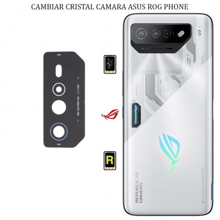 Cambiar Cristal Cámara Trasera Asus ROG Phone 7