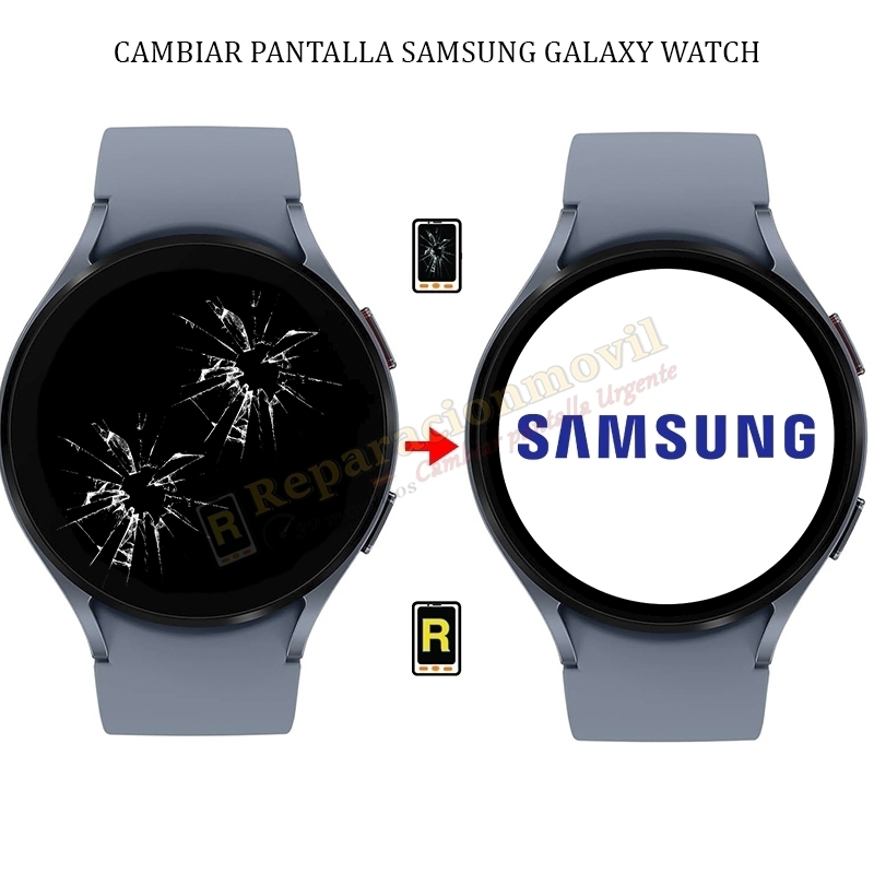 Cambiar Cristal de Pantalla Samsung Galaxy Watch 4 SM-R860