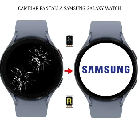 Cambiar Cristal de Pantalla Samsung Galaxy Watch ACTIVE SM-R500